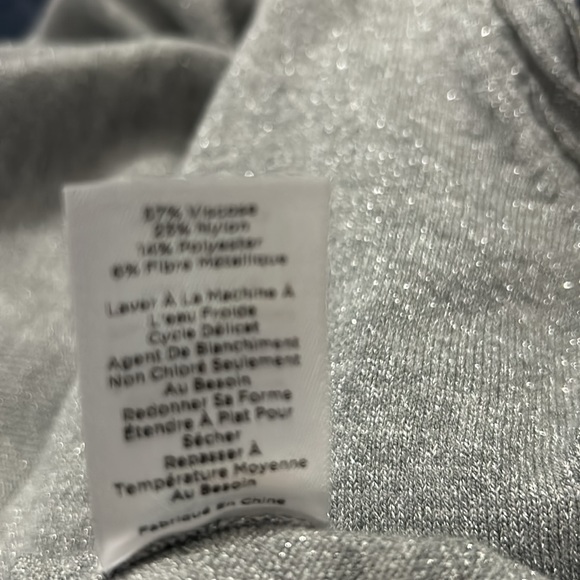 NWOT Talbots Silver Bell Sleeve Sweater Size 8 Beautiful Sweater - Picture 8 of 8